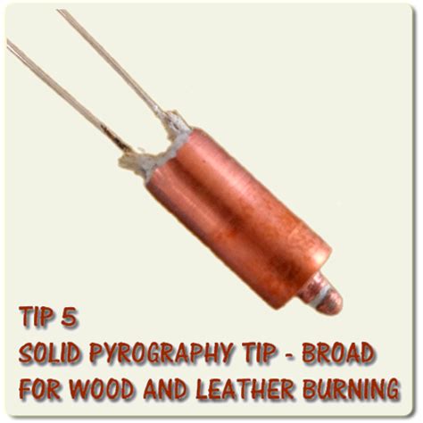 USB - Solid Pyrography wood burning tip | Cutart