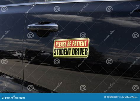 Please Be Patient Student Driver Bumper Sticker. Student Drivers are ...