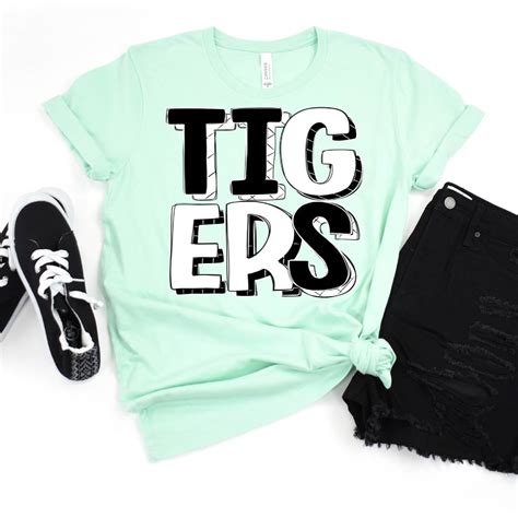 Tux Deluxe Tigers DTF Transfer – TransfersbyJess