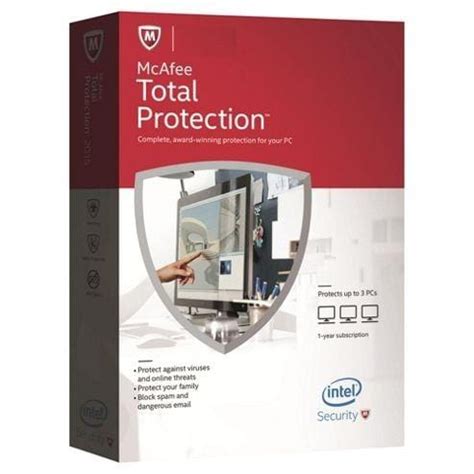 Mcafee Total Protection 2019 (3 Users)/1 Year – Onezeros.in