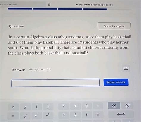 Delta Math Answers Algebra 2 的图像结果