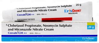 Cosvate GM ++ Cream 20GM: Uses, Side Effects, Price & Substitutes