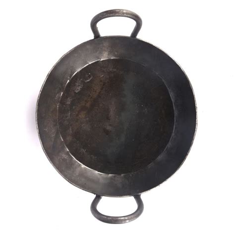 Buy Seasoned Iron Flat Bottom Kadai Now | Traditional Cooking Utensil ...