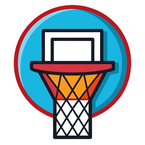 Cartoon Basketball Hoop Vector Image 的图像结果