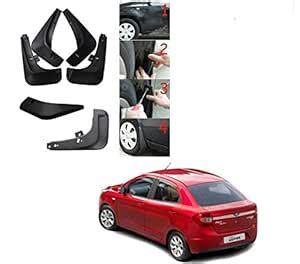 Kozdiko Car O.E Type Mud Guard Flaps for Ford Figo:Aspire : Amazon.in ...