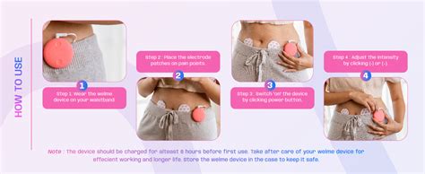WELME Period Pain Relief Device - Relief from Menstrual Cramp and ...