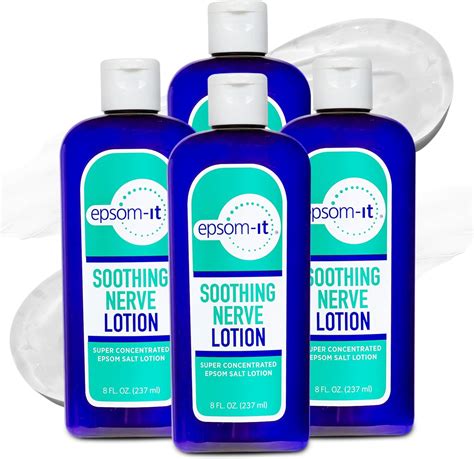 Amazon.com : Epsom-It Soothing Nerve Lotion - Epsom Salt Magnesium ...