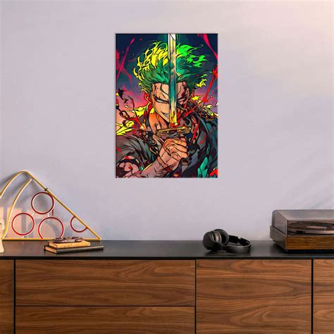 High-Quality Metal Posters - One Piece Roronoa Zoro OP26 | Vibrant ...