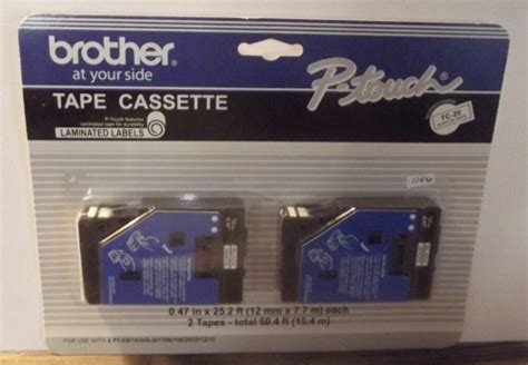 Brother P Touch TC-20 Black On White Replacement | Ubuy India