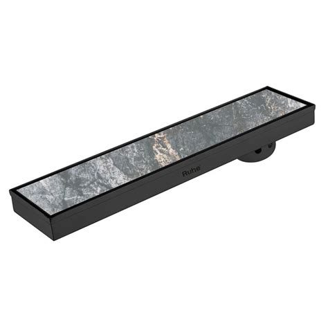 Tile-Insert Shower Drain Channel Coloured (4 Inches) – Ruhe