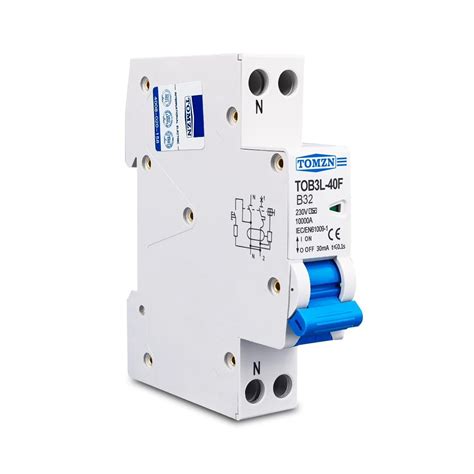 amiciSmart RCBO, 32A, 220V AC Residual Current Circuit Breaker with ...