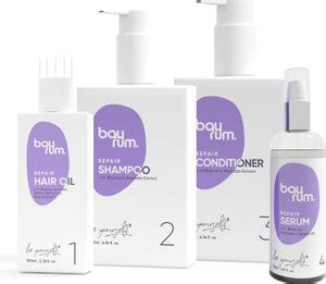 BAYRUM. Hair Oil, Shampoo, Conditioner, Hair Serum For Dry & Damaged ...