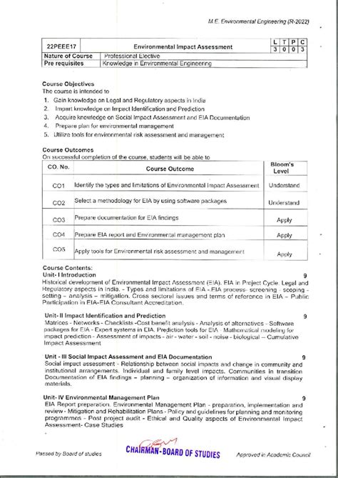 EIA 3003 - Previous Year Question Paper for Environmental Engineering ...