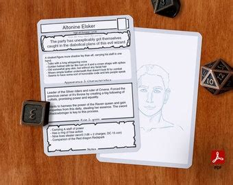 Spell Cards - Dnd 5e | PDF | Fillable | Same Size as the Official ...