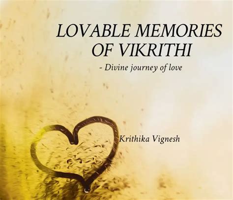 Loving Memories of Vikrithi by Krithi Vicky | YourQuote Bookstore