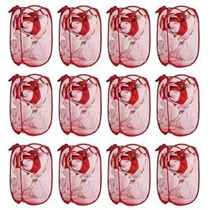 Kuber Industries Pack of 12 Unwashed Clothes Storage Basket | Foldable ...