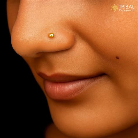 GOLD NOSE RING FOR WOMEN | Elegant Designs at TRIBAL ORNAMENTS