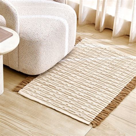 Buy Natura Juno Jute Woven Dhurrie - 90x60cm from Home Centre at just ...