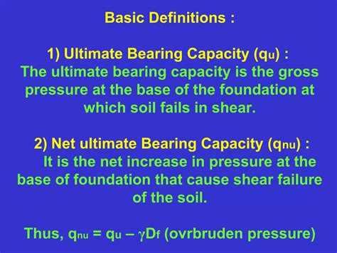 Bearing capacity_of_soil | PPT