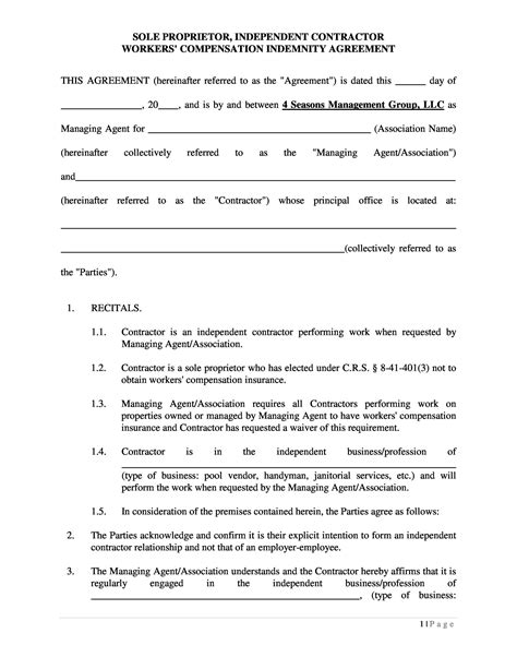 50+ FREE Independent Contractor Agreement Forms & Templates