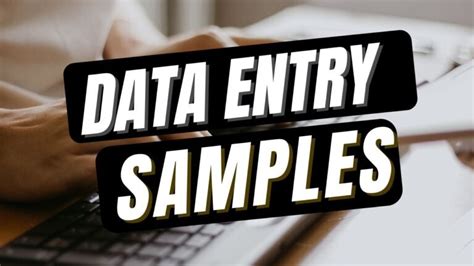 Image result for Data Entry Tutorial Free