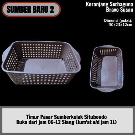 Jual Keranjang Serbaguna Bravo Susan - Kab. Situbondo - Sumber Baru 2 ...
