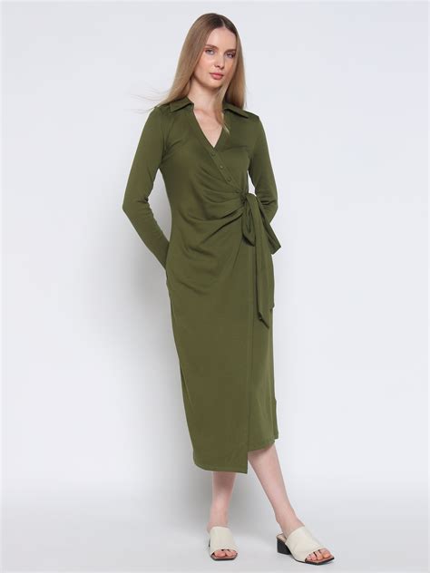 Desert Rider Green Dress