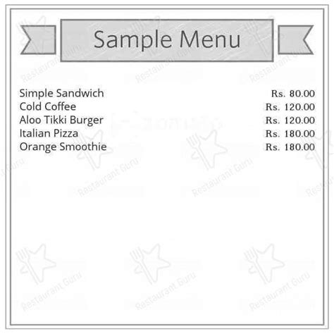 Menu at Hot And Grill, Ahmedabad