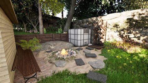 Entry #74 by aanjum7 for Modern Back Garden Layout Design | Freelancer