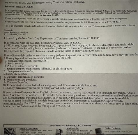 Asset recovery solutions - 2 private loan offers. One 27k loan down to ...