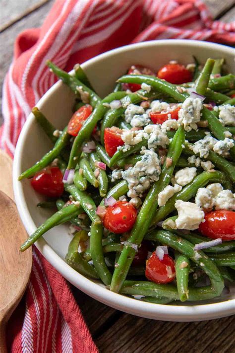 Marinated Green Bean Salad - Easy Cold Bean Salad Recipe