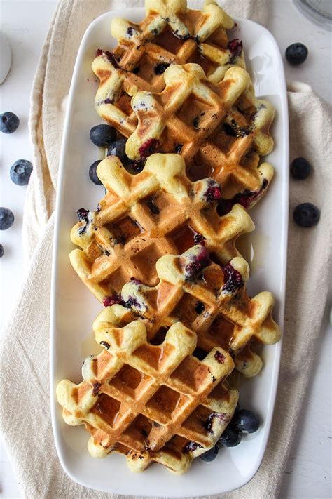 Best 12 The Best Blueberry Waffles Recipe – Artofit - how to make from scratch waffles