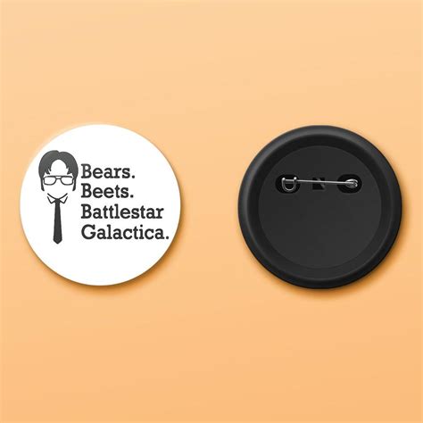 The Office Beer, Beats, Battlestar, Gallatica Badge