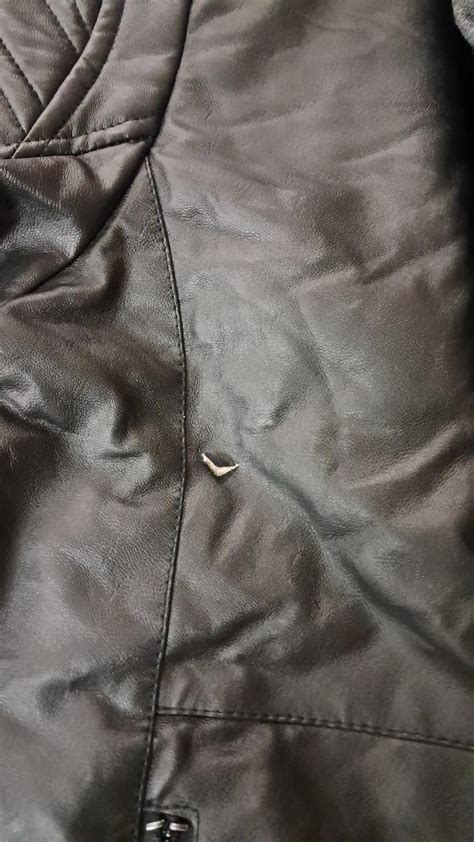 Buy Blaq Ash Men's Faux Leather Hooded Motorcycle Jacket, Zip-Up, with ...