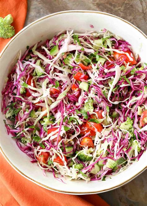 Red Cabbage Slaw Red Cabbage Coleslaw With Apple & Carrot (No Mayo)