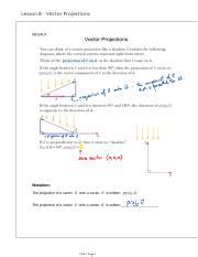 Projections Lesson 的图像结果