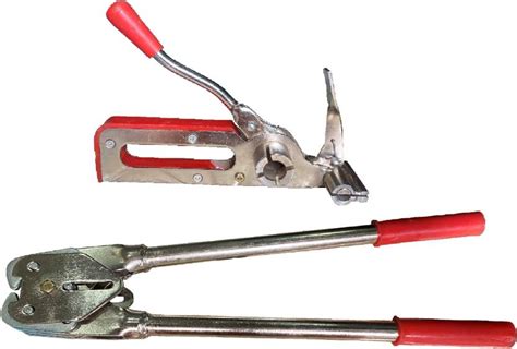 SAIFPRO Box Packing Machine Tightener ,Crimper Strapping Tool Set Red ...