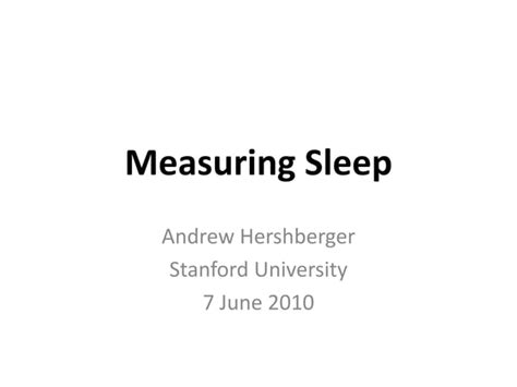 Image result for Measuring Sleep