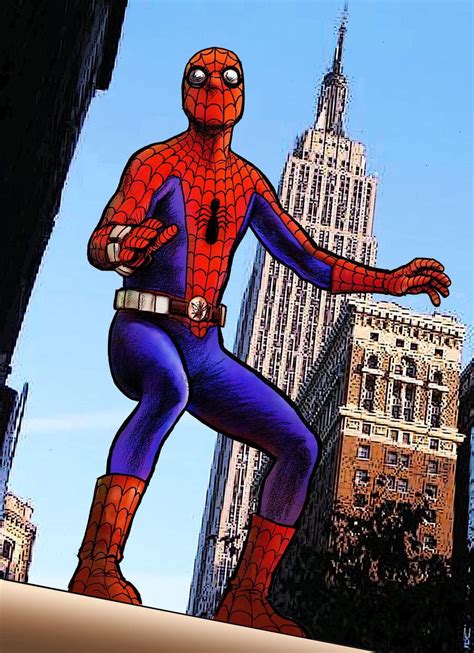 Spidey standing tall - SPIDER-MAN 77 Fan Site
