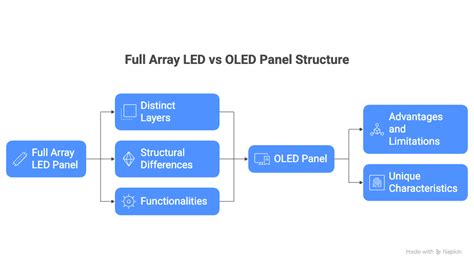 Image result for Full Array LED vs OLED