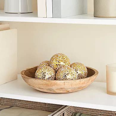 5 Pack Glass Orbs Decorative Balls Bowl Fillers for Home Room Party ...