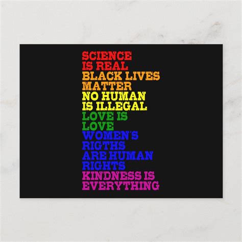 No human is illegal lgbt pride month lgbtq rainbow postcard – Artofit