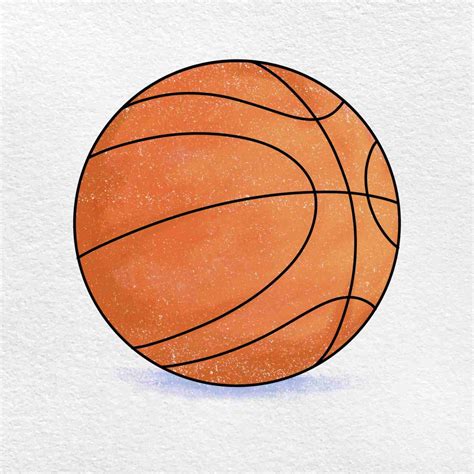 Basketball Simple Drawing 的图像结果