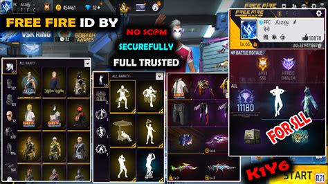 40. FREE FIRE ID FOR BUY/SELL - MY B21 GAMING - My B21