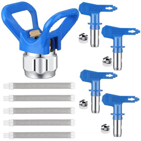 10 Pieces Spray Tips Reversible Airless Paint Sprayer Nozzle Airless ...