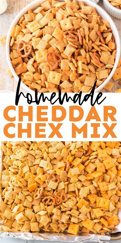 Homemade Cheddar Chex Mix | Recipe | Chex mix recipes, Chex mix, Snack ...