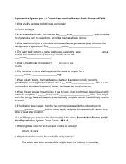 Image result for Crash Course Reproductive System