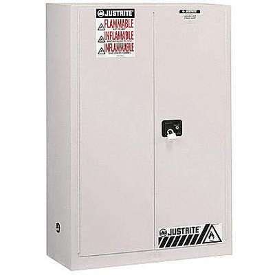 910624-1 Justrite 60 gal. Flammable Cabinet, Manual Safety Cabinet Door ...