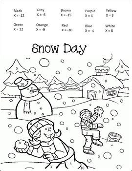 Image result for One Step Equations Coloring Worksheet