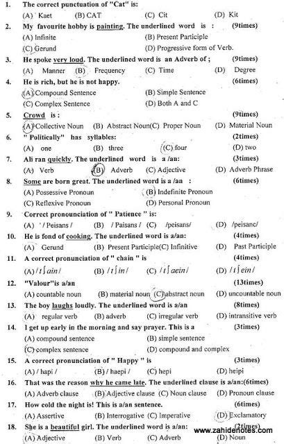 Image result for Class 9 Objective Question